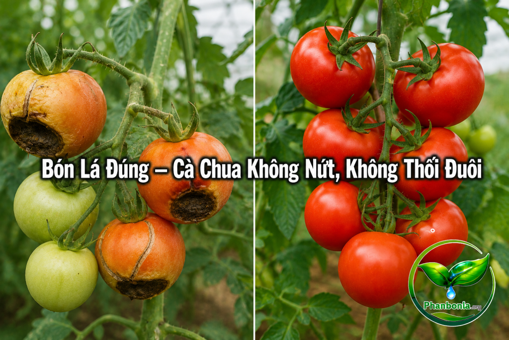 Bón lá đúng cà chua sai quả