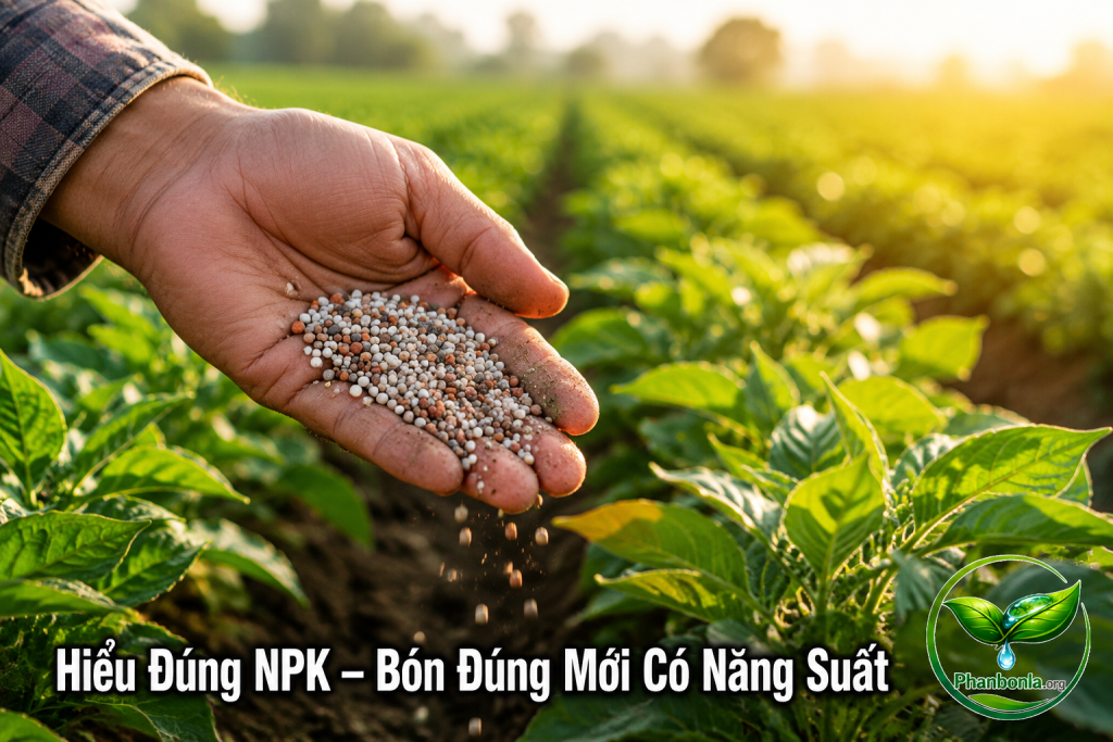 Hiểu đúng NPK bón đúng mới có năng suất