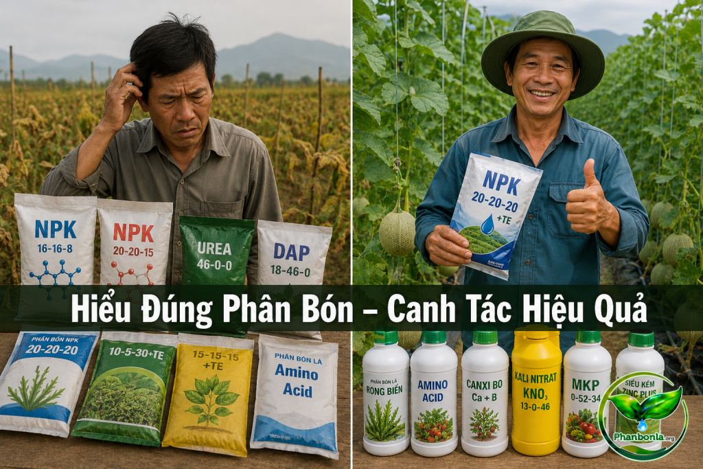 Hiểu đúng phân bón, canh tác hiệu quả