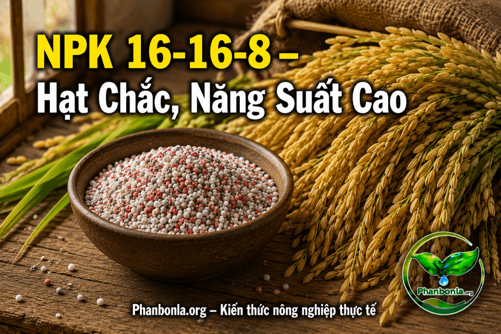 NPK 16-16-8 hạt chắc năng suất cao