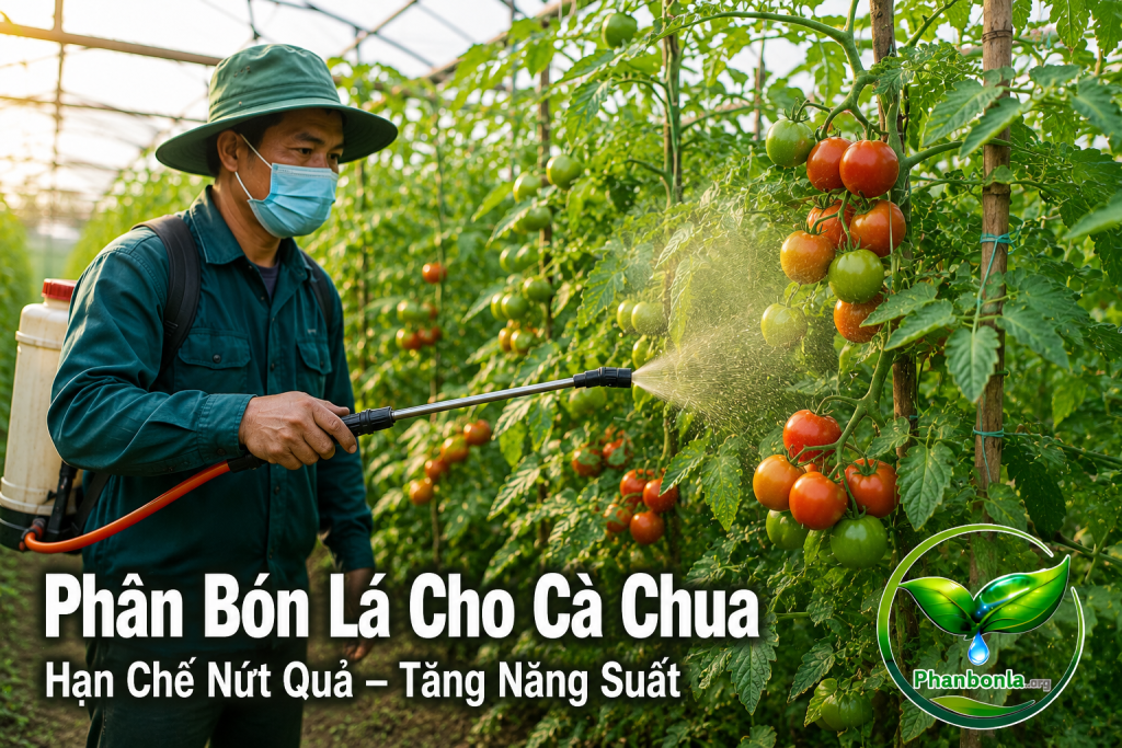 Phân bón lá cho cà chua