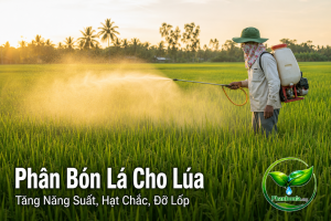 Phân bón lá cho lúa giúp năng suất tăng cao