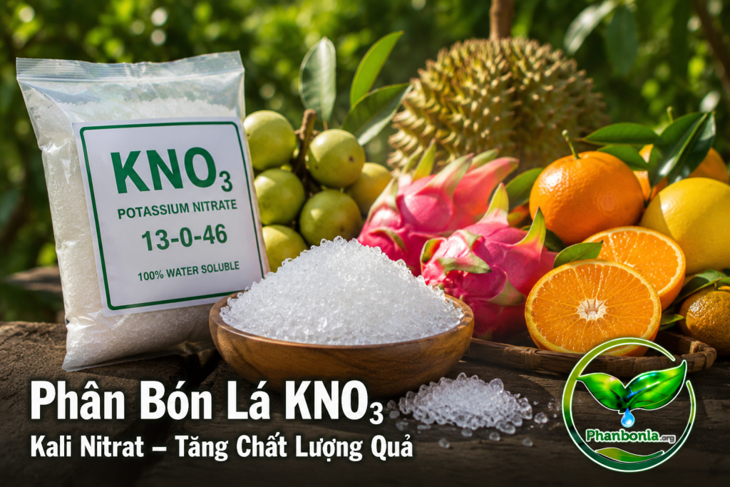 Phân bón lá KNO3