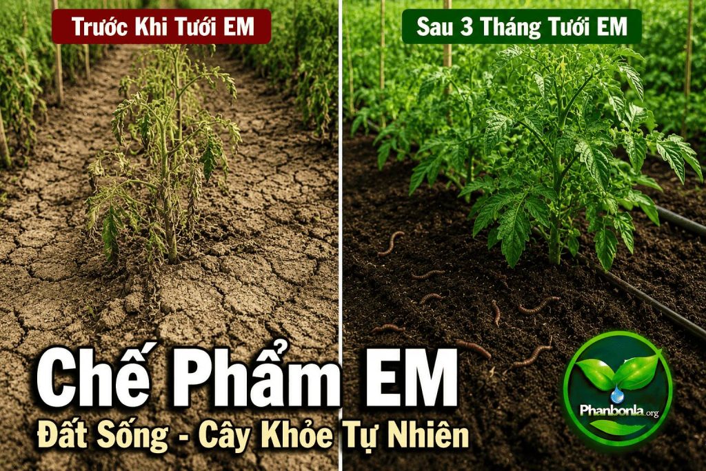 Dùng chế phẩm em cây khoẻ tự nhiên