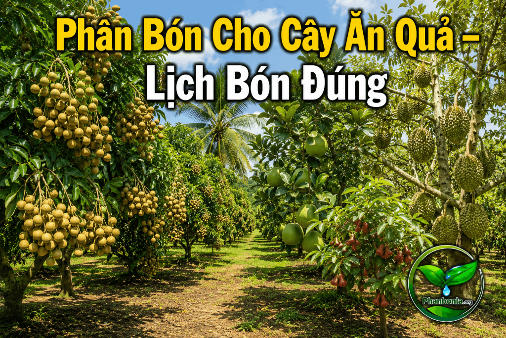 Phân bón cho cây ăn quả