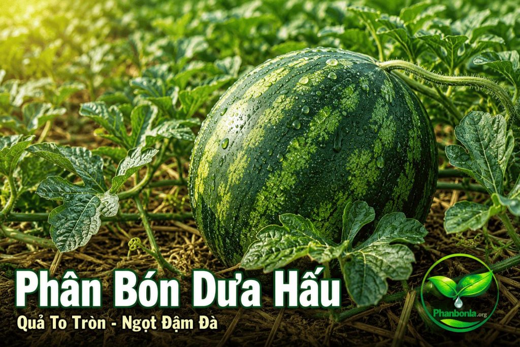 Phân bón cho dưa hấu