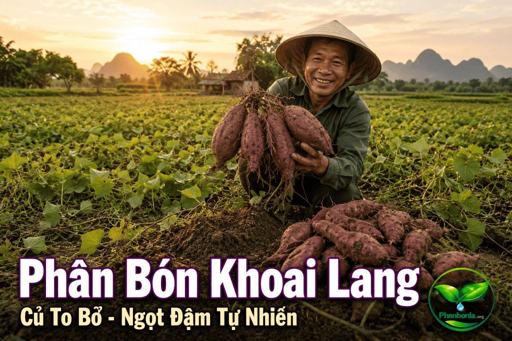 Phân bón cho khoai lang