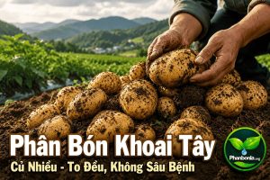 Phân bón cho khoai tây