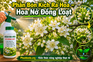 Phân bón kích ra hoa