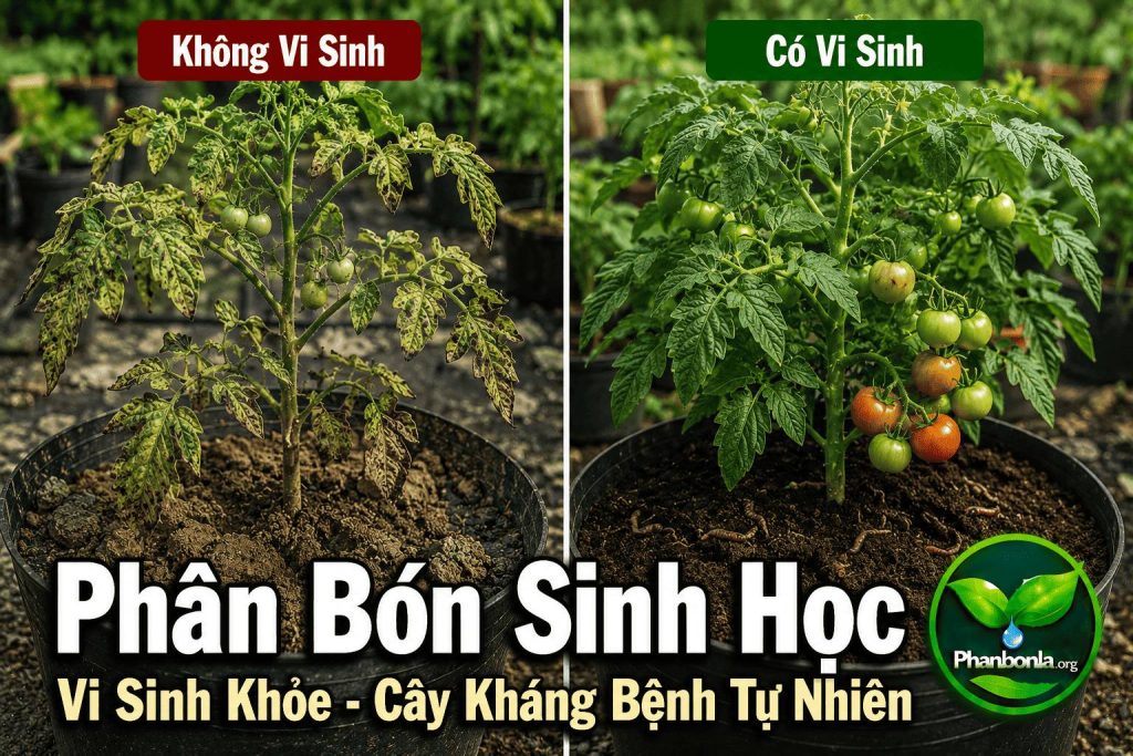 Phân bóng sinh học cây kháng bệnh tự nhiên