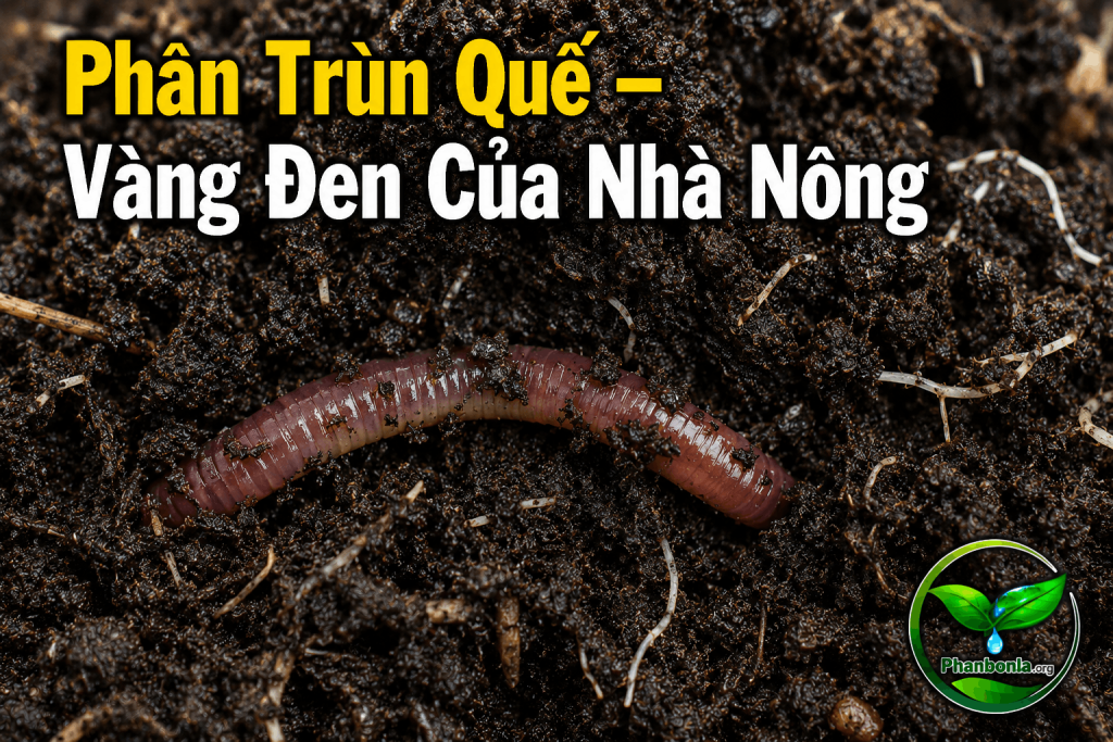Phân trùn quế - vàng đen của nhà nông