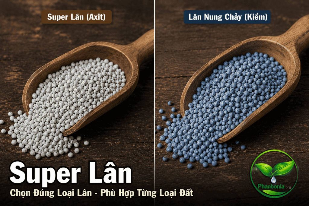 So sánh super lân và lân nung chảy