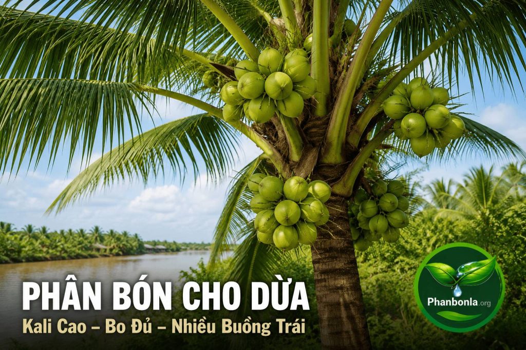 Phân bón cho dừa